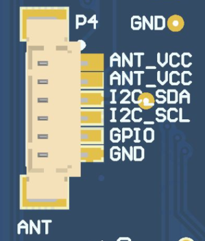 Main interface of the antenna module.